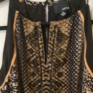 Greylin halter maxi dress. M